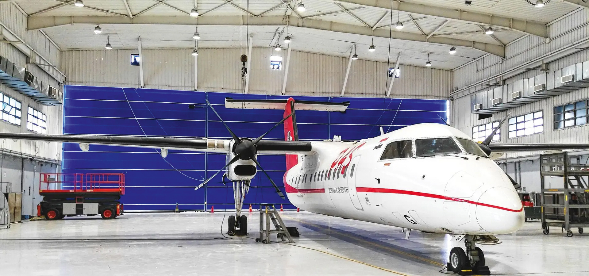 Vertical Lifting Hangar Doors